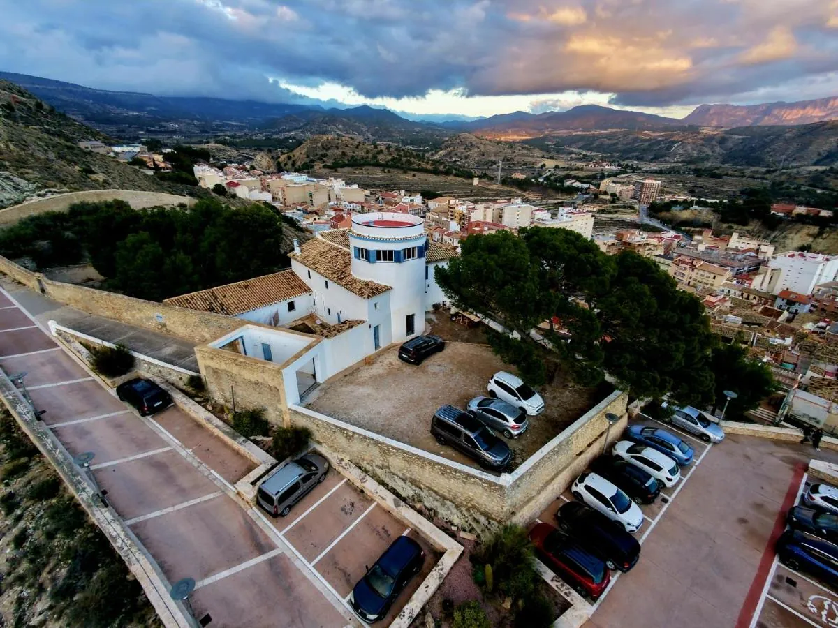 Vista aérea de La Torre Blai sobre Xixona