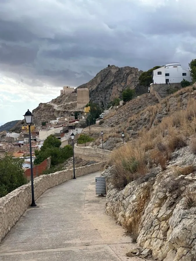 Camino de subida a la casa